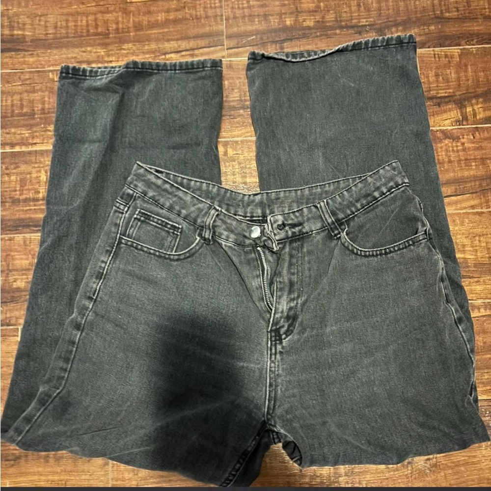 SHEIN Black Straight Leg Women’s Jeans!